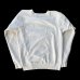 画像2: FULL COUNT 　RaglanSleeve CollegeSweatshirt　YOU MIGHT THINKフルカウントスウェット Off White (2)