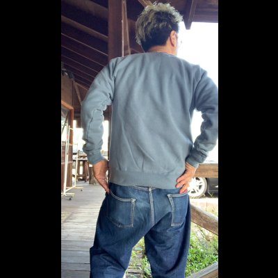 画像8: FULL COUNT  RaglanSleeve CollegeSweatshirt YOU MIGHT THINKフルカウントスウェット OldBlue