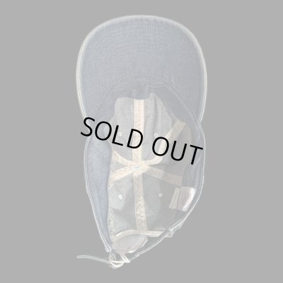 画像8: FULL COUNT フルカウント　6PANEL DENIM F BASEBALL CAP　VINTAGE WASH