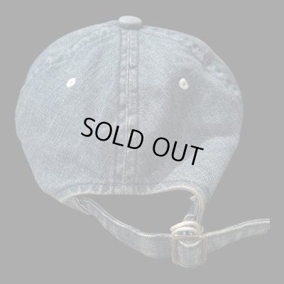 画像6: FULL COUNT フルカウント　6PANEL DENIM F BASEBALL CAP　VINTAGE WASH