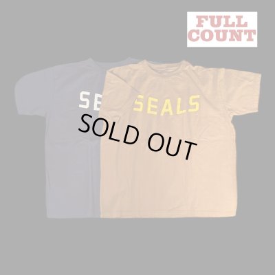 画像1: FULL COUNT(フルカウント）5500PT-10  SEALS TEE  Khaki    InkBlack