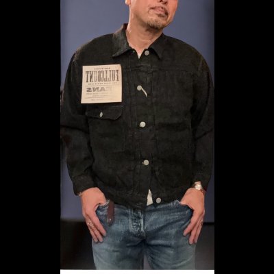 画像11: FULL COUNT フルカウント　Type 1 BlackDenim Jacket  11.5oz ファーストタイプブラックデニムジャケット