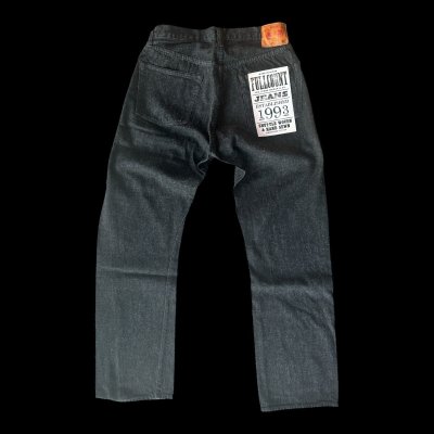 画像1: FULL COUNT フルカウント DENIM 1101SS  11.5oz Super Smooth  BLACK
