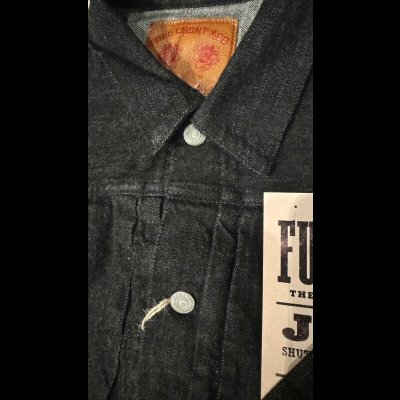 画像3: FULL COUNT フルカウント　Type 1 BlackDenim Jacket  11.5oz ファーストタイプブラックデニムジャケット