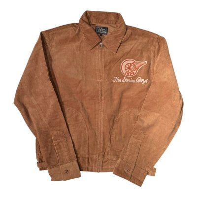 画像2: STUDO D' ARTISAN　 ステュディオ.ダ.ルチザン　コーデュロイ刺繍ジャケット　BROWN