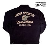 STUDO D' ARTISAN　 ステュディオ.ダ.ルチザン　コーデュロイ刺繍ジャケット　NAVY