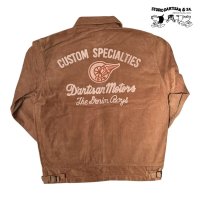STUDO D' ARTISAN　 ステュディオ.ダ.ルチザン　コーデュロイ刺繍ジャケット　BROWN