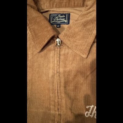 画像4: STUDO D' ARTISAN　 ステュディオ.ダ.ルチザン　コーデュロイ刺繍ジャケット　BROWN