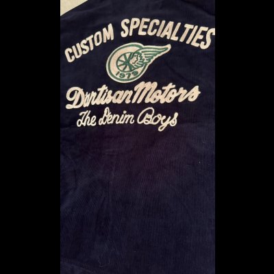 画像6: STUDO D' ARTISAN　 ステュディオ.ダ.ルチザン　コーデュロイ刺繍ジャケット　NAVY