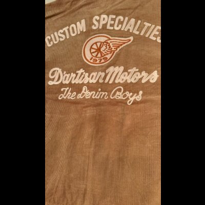 画像7: STUDO D' ARTISAN　 ステュディオ.ダ.ルチザン　コーデュロイ刺繍ジャケット　BROWN