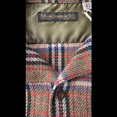 画像5: FULL COUNTフルカウント　WOOL　BOX　SHIRTS 