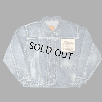 画像2: FULL COUNT フルカウント　S2107SSHW　WWII　Model Denim Jacket  11.5oz ファーストタイプデニムジャケット