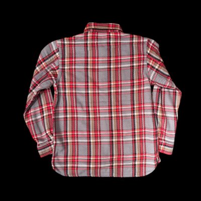 画像2: FULL COUNTフルカウント　ORIGINAL COTTON CHECK NEL　WORK SHIRTS  