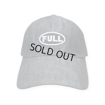 画像6: FULL COUNT フルカウント　6PANEL DENIM F BASEBALL CAP FULLパッチ　INDIGO/BLACK