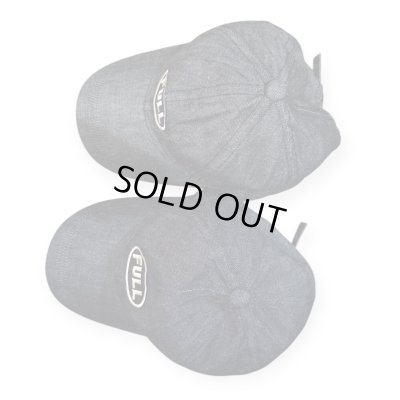 画像5: FULL COUNT フルカウント　6PANEL DENIM F BASEBALL CAP FULLパッチ　INDIGO/BLACK