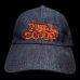 画像1: FULL COUNT フルカウント　6PANEL Bootleg Logo DENIM F BASEBALL グラフィック刺繍 (1)