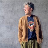 FULL COUNT フルカウント　Kid Mohair Cardigan  Black　Lit BROWN