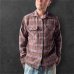 画像1: FULL COUNTフルカウント　WOOL　BOX　SHIRTS  (1)