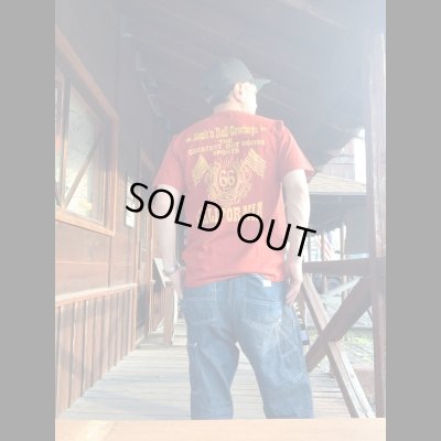 画像6: 66オリジナル 25th Anniv.TEE  ２５周年記念ティーシャツ GUNZ レッド