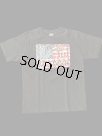 GUNZ ガンズ　ネイティブ柄生地張りあてＴＥＥシャツ　ティーシャツ GUNZ  ブラック