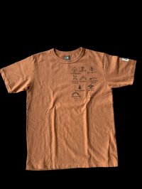 GUNZ ガンズ　ネイティブＴＥＥシャツ　ティーシャツ GUNZ  NUT BROWN