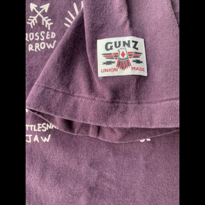 画像6: GUNZ ガンズ　ネイティブＴＥＥシャツ　ティーシャツ GUNZ  ＤＡＲＫ　ＷＩＮＥ