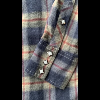 画像7: GUNZ ガンズ　ウエスタンネルシャツ　NAVY