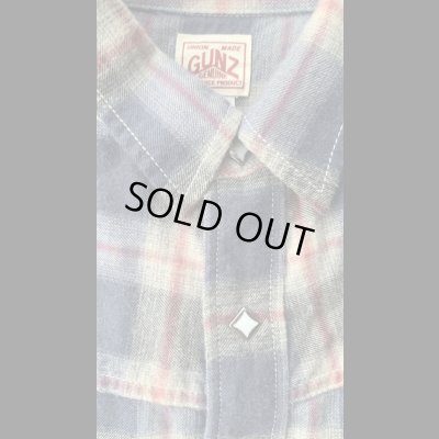 画像6: GUNZ ガンズ　ウエスタンネルシャツ　NAVY
