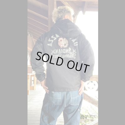 画像14: GUNZ ガンズ　ナイロンフードコーチジャケット　BLACK