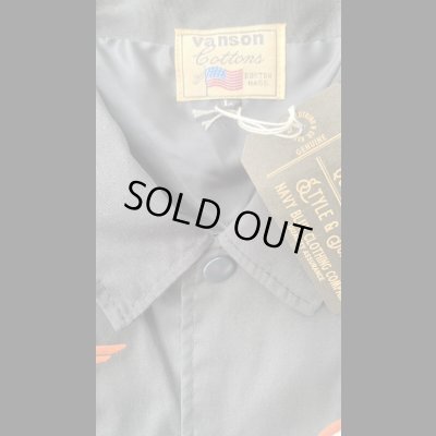 画像5: VANSON  バンソン　GUNZ ガンズ　コーチジャケットジャケット　BLACK