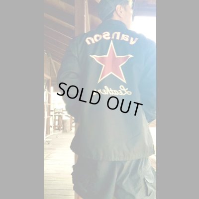 画像11: VANSON  バンソン　GUNZ ガンズ　コーチジャケットジャケット　BLACK