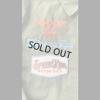 画像3: VANSON  バンソン　GUNZ ガンズ　コーチジャケットジャケット　A.GREEN