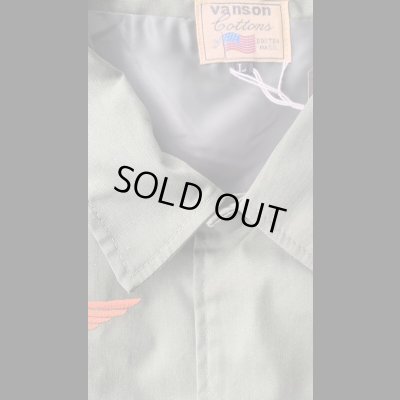 画像5: VANSON  バンソン　GUNZ ガンズ　コーチジャケットジャケット　A.GREEN