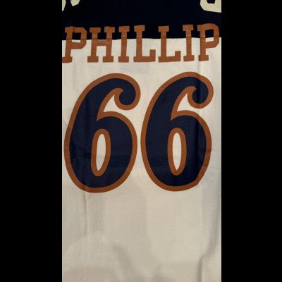 画像4: GUNZ ガンズ６６別注　フットボールＴＥＥシャツ　５分袖ティーシャツ   WHITE/NAVY