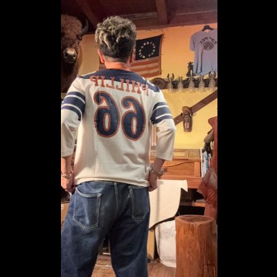 画像7: GUNZ ガンズ６６別注　フットボールＴＥＥシャツ　５分袖ティーシャツ   WHITE/NAVY