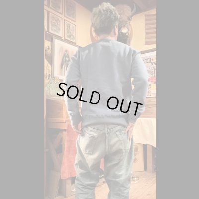 画像8: GUNZ ガンズ 　フロッキープリントスウェット　BLUE