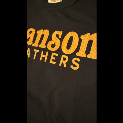 画像7: VANSON バンソン　ティーシャツ GUNZ  ホワイト 　ブラック　MADE IN JAPAN