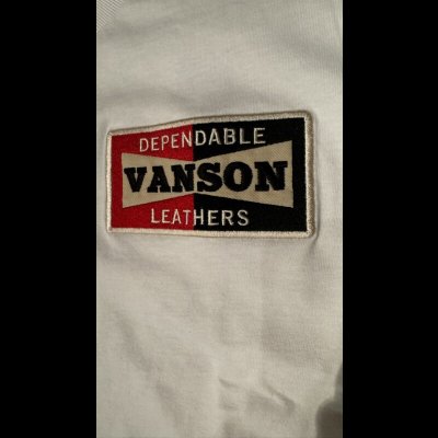 画像4: VANSON バンソン　ティーシャツ GUNZ  ホワイト 　ブラック