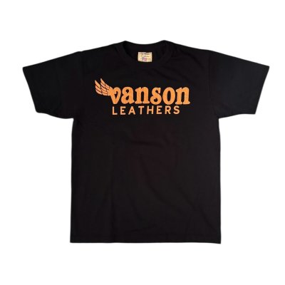 画像5: VANSON バンソン　ティーシャツ GUNZ  ホワイト 　ブラック　MADE IN JAPAN