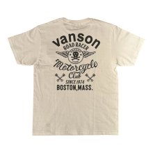 他の写真1: VANSON バンソン　ティーシャツ GUNZ  ホワイト 　ブラック