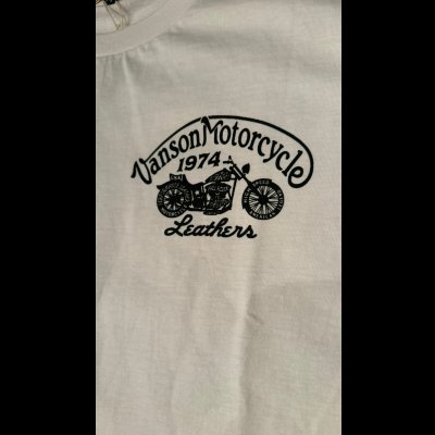 画像4: VANSON バンソン　ティーシャツ GUNZ  ホワイト 　ブラック