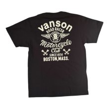 他の写真2: VANSON バンソン　ティーシャツ GUNZ  ホワイト 　ブラック