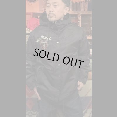 画像9: GUNZ ガンズ　ナイロンフードボアジャケット　BLACK