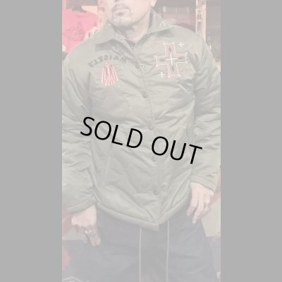 画像11: GUNZ ガンズ　ナイロンキルティングボアジャケット　GREEN