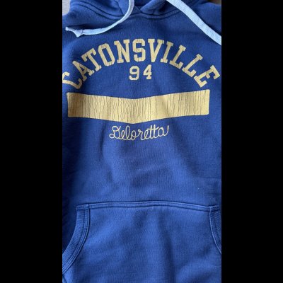 画像3: GUNZ ガンズ 　プリントフードスウェット CATONSVILLE　NAVY