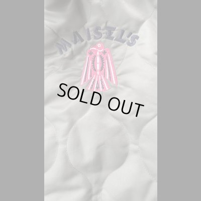 画像4: GUNZ ガンズ　ナイロンキルティングボアジャケット　GREEN