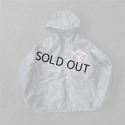 画像2: GUNZ ガンズ　ナイロンフードボアジャケット　BLACK