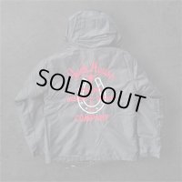 GUNZ ガンズ　ナイロンフードボアジャケット　BLACK