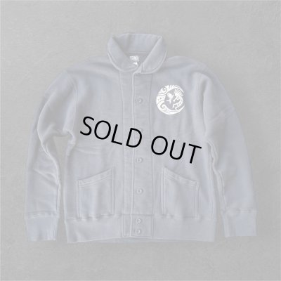 画像2: GUNZ ガンズ 　プリントフロントボタンスウェット BLACK