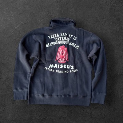 画像1: GUNZ ガンズ 　プリントフロントボタンスウェット BLACK